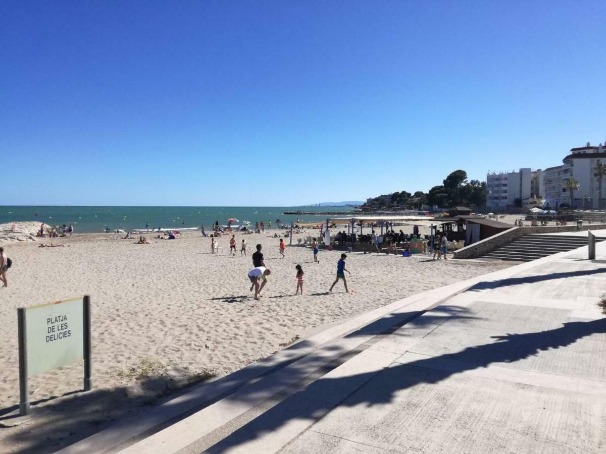 Atico Primer Linea De Mar Con Piscina En Ebrehogar Sant Carlos de la Ràpita エクステリア 写真
