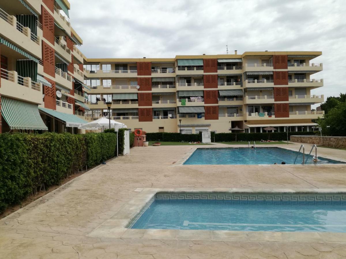 Atico Primer Linea De Mar Con Piscina En Ebrehogar Sant Carlos de la Ràpita エクステリア 写真